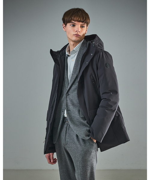 CAPEHORN（ケープホーン）の「【CAPE HORN】NOLASCO フーデット ダウンジャケット / ダウンコート（ダウンジャケット/コート・メンズ・ブラック・46/48/50）」の16枚目の写真