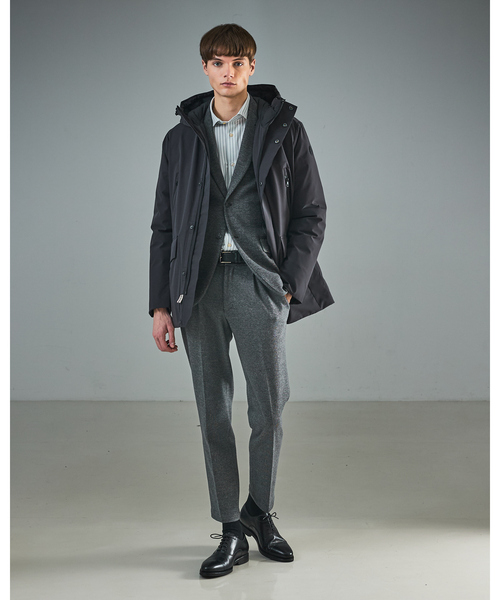 CAPEHORN（ケープホーン）の「【CAPE HORN】NOLASCO フーデット ダウンジャケット / ダウンコート（ダウンジャケット/コート・メンズ・ブラック・46/48/50）」の17枚目の写真