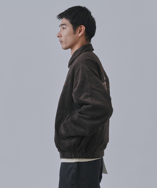 BEN DAVIS（ベンデイビス）の「BEN DAVIS別注 コーデュロイブルゾン（ブルゾン・メンズ・ブラウン/ネイビー・MEDIUM/LARGE）」の5枚目の写真