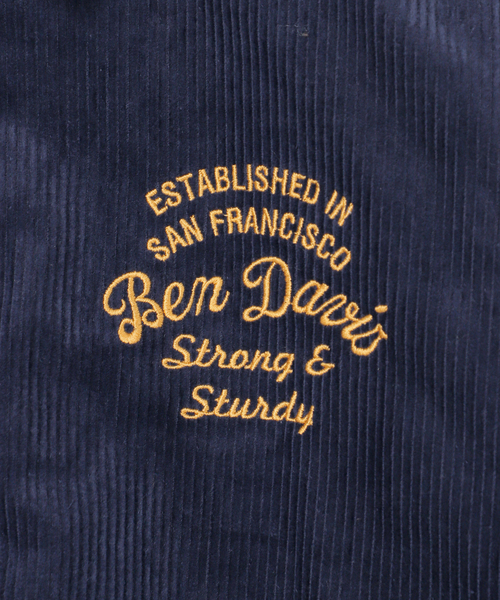 BEN DAVIS（ベンデイビス）の「BEN DAVIS別注 コーデュロイブルゾン（ブルゾン・メンズ・ブラウン/ネイビー・MEDIUM/LARGE）」の13枚目の写真