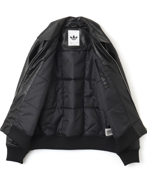 adidas PREMIUM ESSENTIALS PLEATHER BOMBER JACKET / アディダス