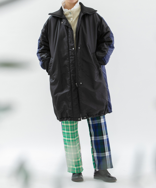 nop de nod(ノップドゥノッド)の「miscチェックストレートパンツ(その他パンツ・レディース・ダークブルー/レッド/グリーン・M)」の14枚目の写真