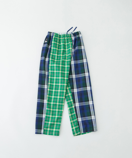 nop de nod(ノップドゥノッド)の「miscチェックストレートパンツ(その他パンツ・レディース・ダークブルー/レッド/グリーン・M)」の6枚目の写真
