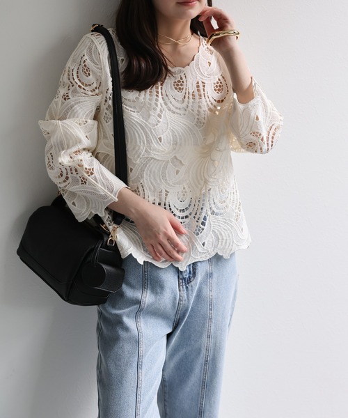 model：156cm 着用サイズ：FREE