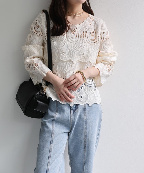 model：156cm 着用サイズ：FREE