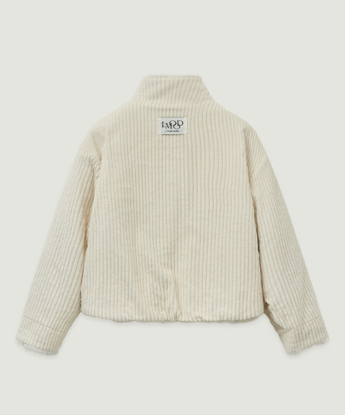 LMOOD(エルムード)の「(W) フォメリバーシブルコーデュロイファージャケットクリーム(ムートンコート・レディース・その他・FREE)」の6枚目の写真