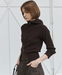 tageechita（タジチタ）の「【tageechita】100%ウール フーディーカーディガン（カーディガン/ボレロ）」