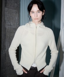 tageechita（タジチタ）の「【tageechita】100%ウール フーディーカーディガン（カーディガン/ボレロ）」