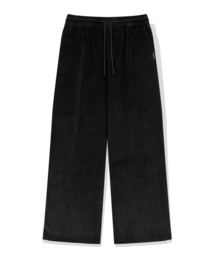 GRANDIOSITY（グランディオシティ）の「コーデュロイワイドバンディングパンツ（ブラック）（その他パンツ）」