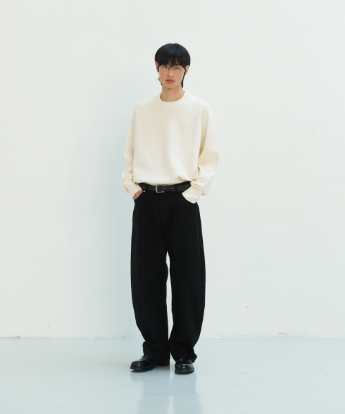 LEIRE（ルアール）の「エブリデイカーブドパンツ[ブラック]（デニムパンツ・メンズ・その他・MEDIUM/LARGE/X-LARGE）」の19枚目の写真