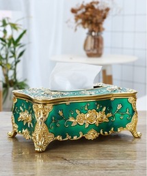 BACKYARD FAMILY（バックヤードファミリー）の「薔薇のティッシュボックス（インテリア雑貨）」