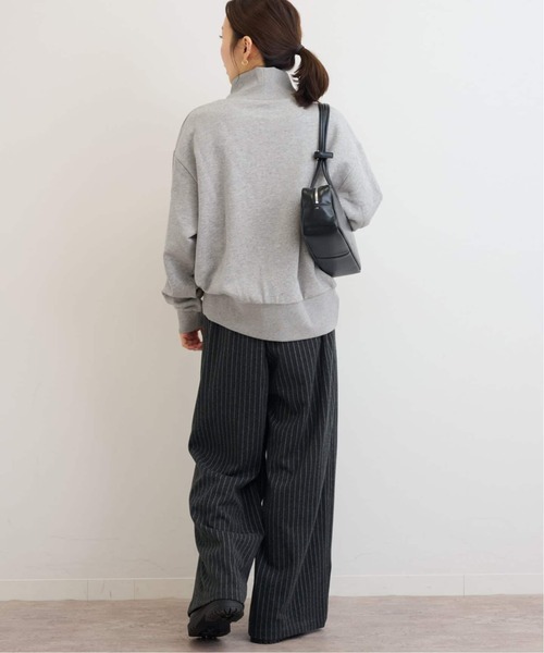 JOURNAL STANDARD relume(ジャーナルスタンダード レリューム)の「《WEB限定追加》ハイネックスウェットプルオーバー(スウェット・レディース・ブラック/グレー・FREE)」の12枚目の写真