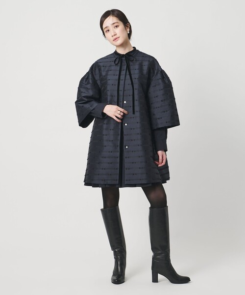 リボン カットジャガード コート（その他アウター）｜UNITED ARROWS