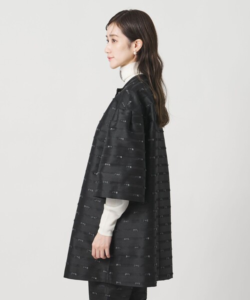 リボン カットジャガード コート（その他アウター）｜UNITED ARROWS