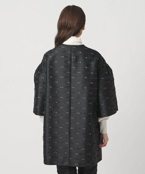 リボン カットジャガード コート（その他アウター）｜UNITED ARROWS