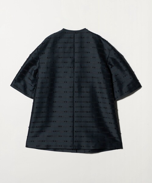 UNITED ARROWS（ユナイテッドアローズ）の「リボン カットジャガード コート（その他アウター・レディース・ネイビー/ブラック・36/38）」の15枚目の写真