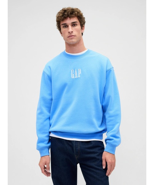 セール】ヴィンテージソフト オーバーサイズ GAPロゴ スウェットシャツ