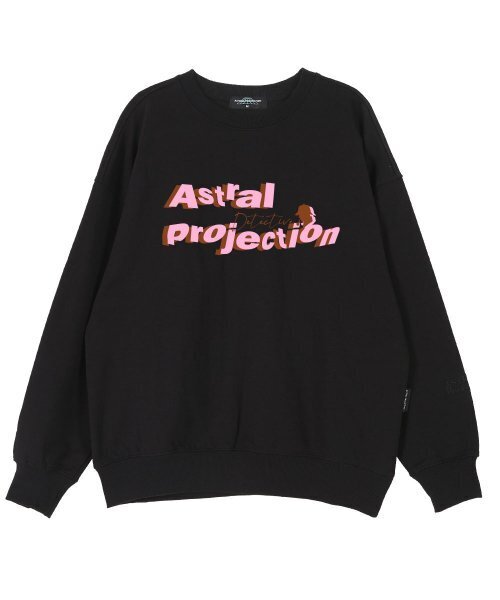 ASTRAL PROJECTION(アストラルプロジェクション)の「ディテクティブオーバーサイズドロップショルダーマンツーマン_ブラック(スウェット・メンズ・その他・LARGE/X-LARGE)」の2枚目の写真
