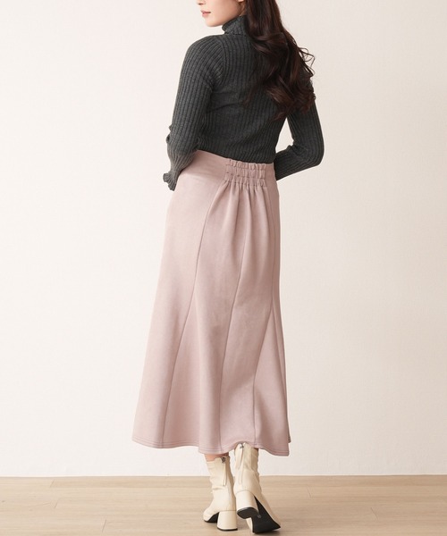 Nohea(ノヘア)の「マーメイドロングスカート(スカート・レディース・パープル系/ピンク/ライトグレー/ブラック・M)」の22枚目の写真