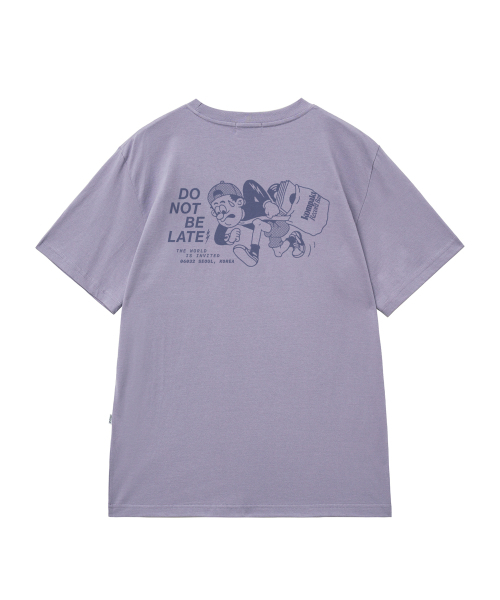 Kompakt Record Bar(コンパクトレコードバー)の「Do Not Be Late Thunder T-shirt - Light Purple(Tシャツ/カットソー・メンズ・その他・MEDIUM/LARGE/X-LARGE/XX-LARGE)」の1枚目の写真