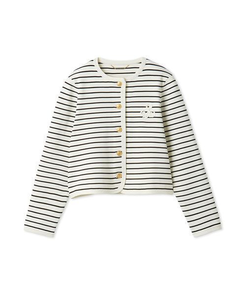 CELFORD(セルフォード)の「トリム総針カーディガン(カーディガン/ボレロ・レディース・その他/オフホワイト/ダークネイビー・F)」の3枚目の写真