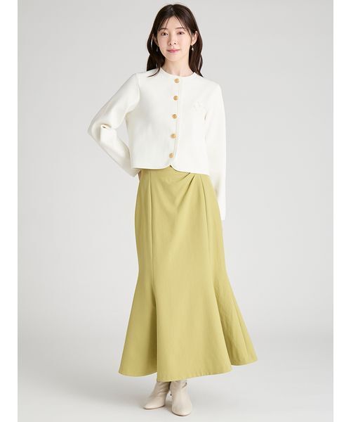 CELFORD(セルフォード)の「トリム総針カーディガン(カーディガン/ボレロ・レディース・その他/オフホワイト/ダークネイビー・F)」の19枚目の写真