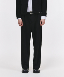 Semi-wide Slacks Black