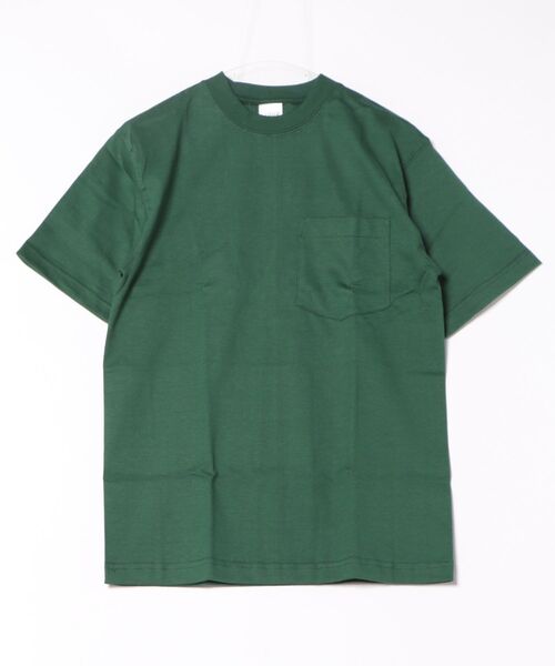 NO WAY(ノーウェイ)の「/PH3//CAMBER/キャンバー/camber Max-Weight PocketT-shirt 302(Tシャツ/カットソー・メンズ・ダークグリーン/ブラック・SMALL)」の2枚目の写真
