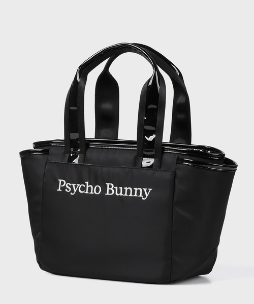 Psycho Bunny（サイコバニー）の「[GOLF]サークルロゴ ラウンドバッグ（トートバッグ・メンズ・シルバー/ブラック/ホワイト・FREE）」の6枚目の写真