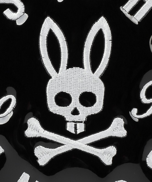 Psycho Bunny（サイコバニー）の「[GOLF]サークルロゴ ラウンドバッグ（トートバッグ・メンズ・シルバー/ブラック/ホワイト・FREE）」の10枚目の写真