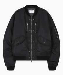 EYEUNDERSTAND（アイアンダスタンド）の「フライト MA-1 ユーティリティジャケット(ブラック)（MA-1）」