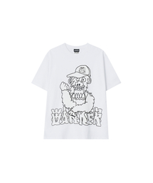 WANKER（ウォンカー）の「WHITE GOBARI SHORT SLEEVE T-SHIRT（Tシャツ/カットソー）」