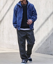 SILVER BULLET（シルバーバレット）の「『Dickies/ディッキーズ』TCツイル/デニムワイドストレート（デニムパンツ）」