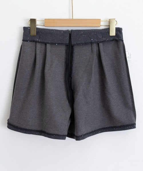 Miniministore(ミニミニストア)の「ラメツイード風ショートパンツハイウエスト(その他パンツ・レディース・ブラック/ダークグレー・M/S/L)」の10枚目の写真