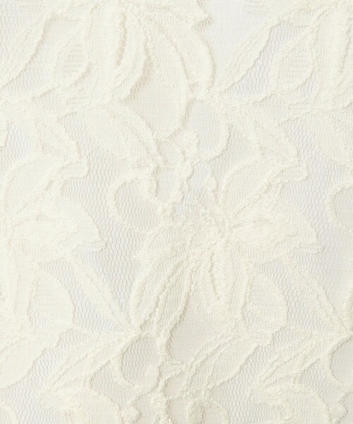 EMMEL REFINES（エメルリファインズ）の「＜EMMEL REFINES＞EM シシュウレース 2WAY ブラウス（シャツ/ブラウス・レディース・オフホワイト/ブラック・FREE）」の13枚目の写真