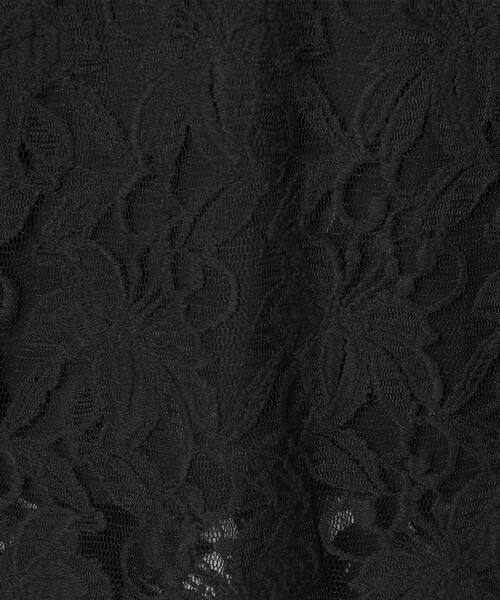 EMMEL REFINES（エメルリファインズ）の「＜EMMEL REFINES＞EM シシュウレース 2WAY ブラウス（シャツ/ブラウス・レディース・オフホワイト/ブラック・FREE）」の18枚目の写真