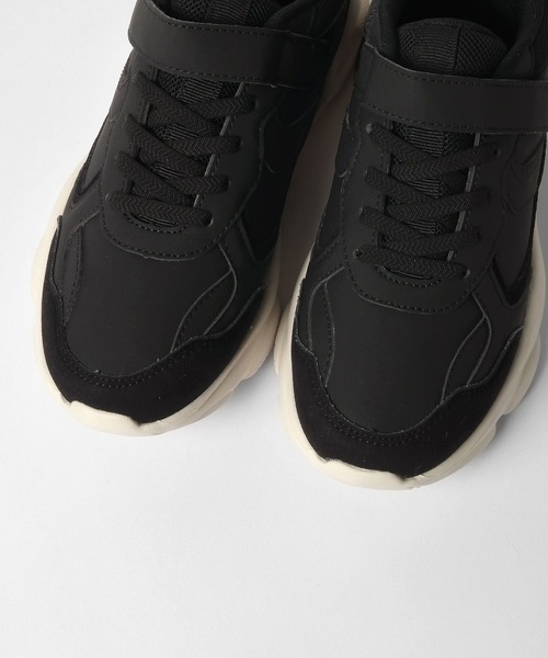 GLOBAL WORK（グローバルワーク）の「エアかる晴雨兼用スニーカー/617571（スニーカー・キッズ・ブラック/グレー・23cm/20cm/21cm/24cm/22cm）」の11枚目の写真