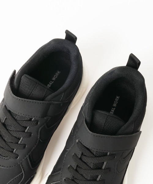 GLOBAL WORK（グローバルワーク）の「エアかる晴雨兼用スニーカー/617571（スニーカー・キッズ・ブラック/グレー・23cm/20cm/21cm/24cm/22cm）」の13枚目の写真