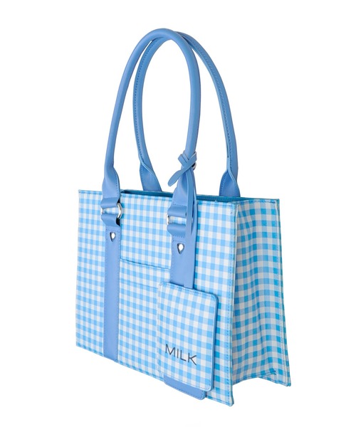 MILK（ミルク）の「ギンガムトート バッグ（ハンドバッグ・レディース・A/C/B・FREE）」の6枚目の写真