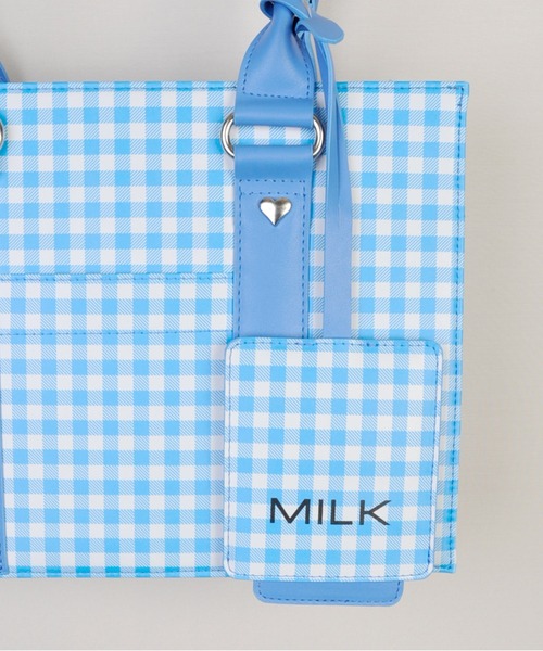 MILK（ミルク）の「ギンガムトート バッグ（ハンドバッグ・レディース・A/C/B・FREE）」の8枚目の写真
