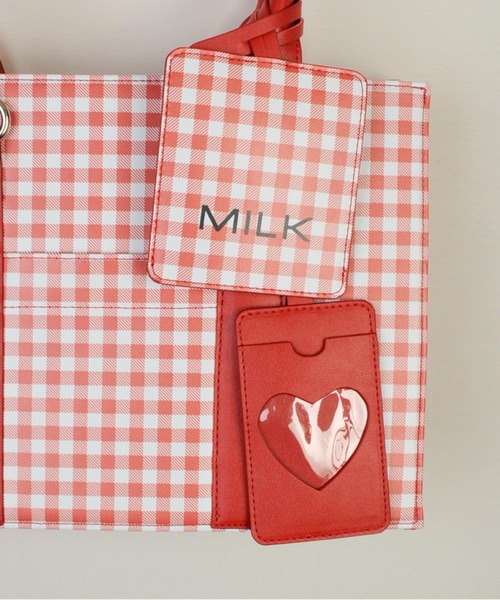 MILK（ミルク）の「ギンガムトート バッグ（ハンドバッグ・レディース・A/C/B・FREE）」の13枚目の写真