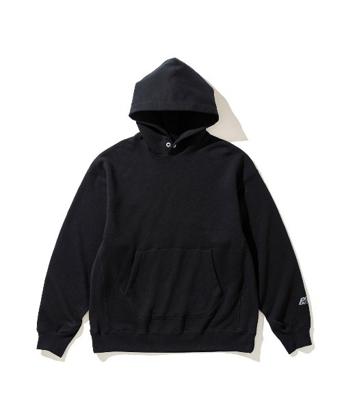 NEW BALANCE(ニューバランス)の「New Balance 1000 SERIES for Kinetics CLASSIC FRENCH TERRY HOODIE(ニューバランス 1000 シリーズ for キネティクス クラシック フレンチテリー フーディー)(パーカー・メンズ・ブラック系/グレー系/ネイビー系・SMALL/MEDIUM/LARGE/X-LARGE)」の2枚目の写真