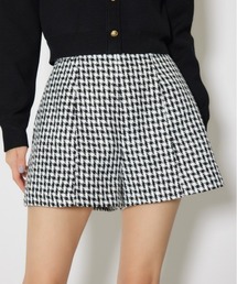rienda（リエンダ）の「【セットアップ対応】ハイウエストツイードショートパンツ 春服（その他パンツ）」