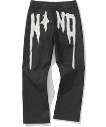 NOT4NERD（ノットフォーナード）の「NOT4NERD/ノットフォーナード/N4ND Drip Logo Denim Pants（デニムパンツ）」