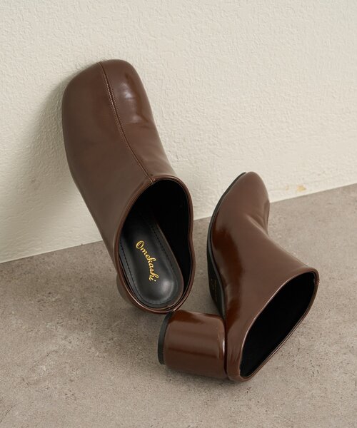 Omekashi（オメカシ）の「サボミュール（スリッポン・レディース・ブラウン/ブラック・SMALL/MEDIUM/LARGE）」の5枚目の写真