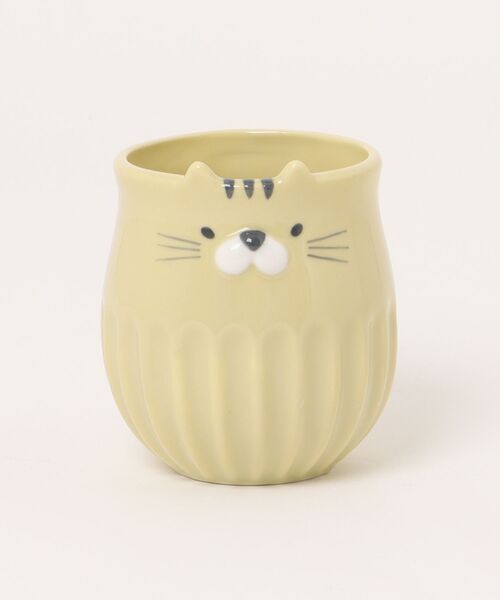 SiNCERE(シンシア)の「アニマルマグ Animal Mug しのぎのねこ マグカップ(グラス/マグカップ/タンブラー・レディース・ベージュ/ブラック/グレー・ONE SIZE)」の13枚目の写真