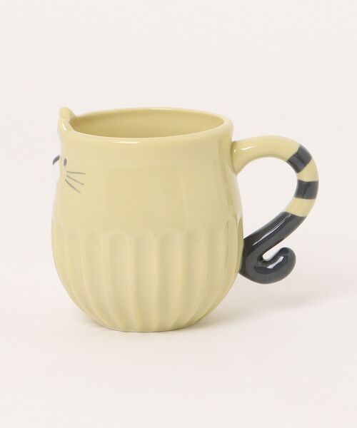 SiNCERE(シンシア)の「アニマルマグ Animal Mug しのぎのねこ マグカップ(グラス/マグカップ/タンブラー・レディース・ベージュ/ブラック/グレー・ONE SIZE)」の14枚目の写真