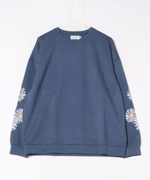 ATELANE（アテレーン）の「★ATELANE★袖フラワー刺繍P/O（スウェット）」