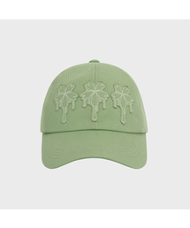 KIMZISU（キムジス）の「Dripping Patch Ball Cap _ Green（キャップ）」