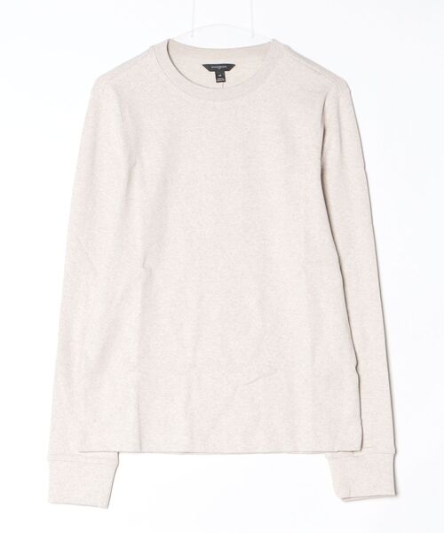 BANANA REPUBLIC FACTORY STORE(バナナリパブリック ファクトリーストア)の「BANANA REPUBLIC FACTORY STORE スタンダードフィット ミニリブ クルーネックTシャツ 長袖ロンT(Tシャツ/カットソー・メンズ・ネイビー/ブラウン/ナチュラル/グレー・M/S/XL/L)」の11枚目の写真